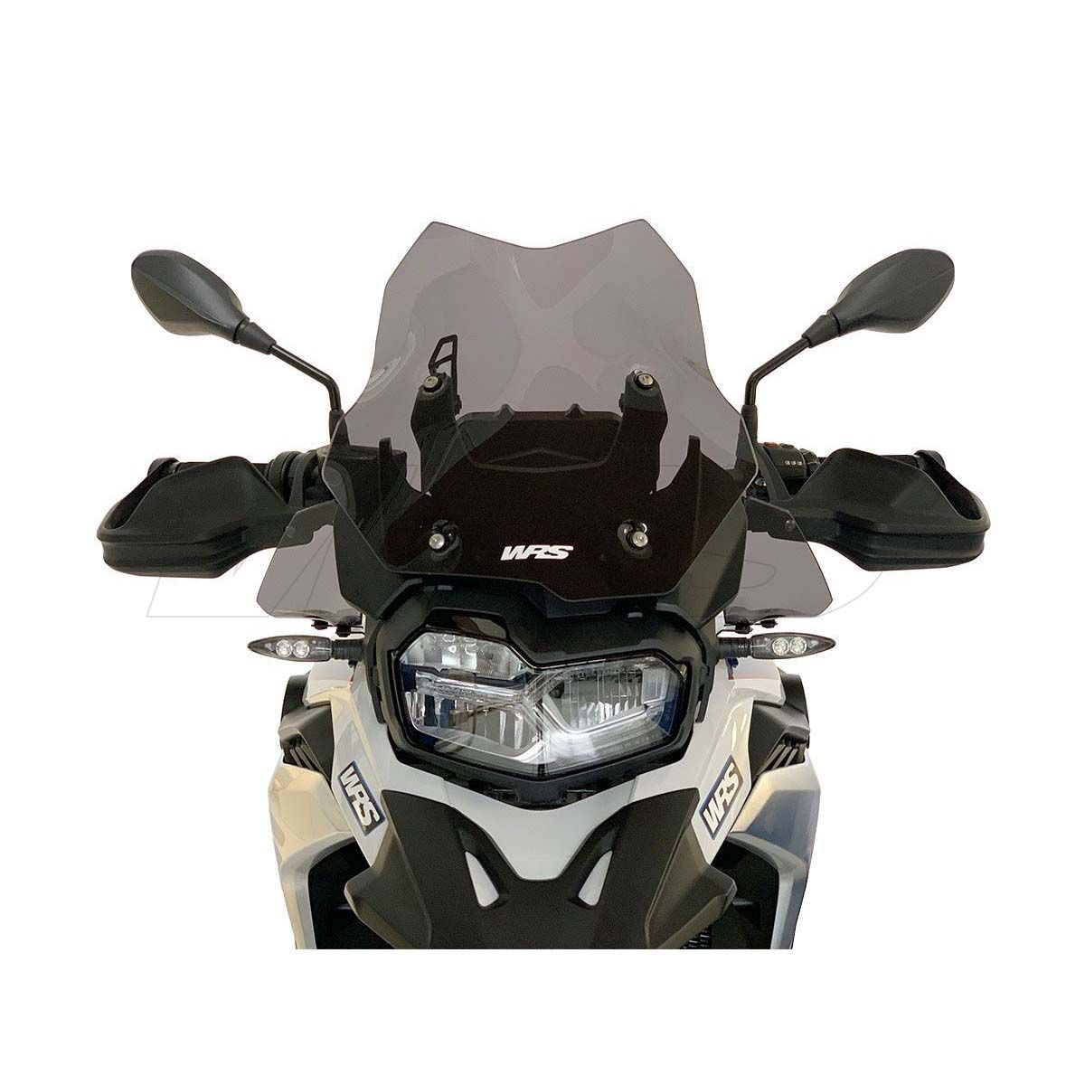 ΖΕΛΑΤΙΝΕΣ ΠΛΑΙΝΕΣ WRS BMW F 750 GS 18-23 / F 850 GS 18-23 PAIR SIDE DEFLECTORS DARK SMOKED
