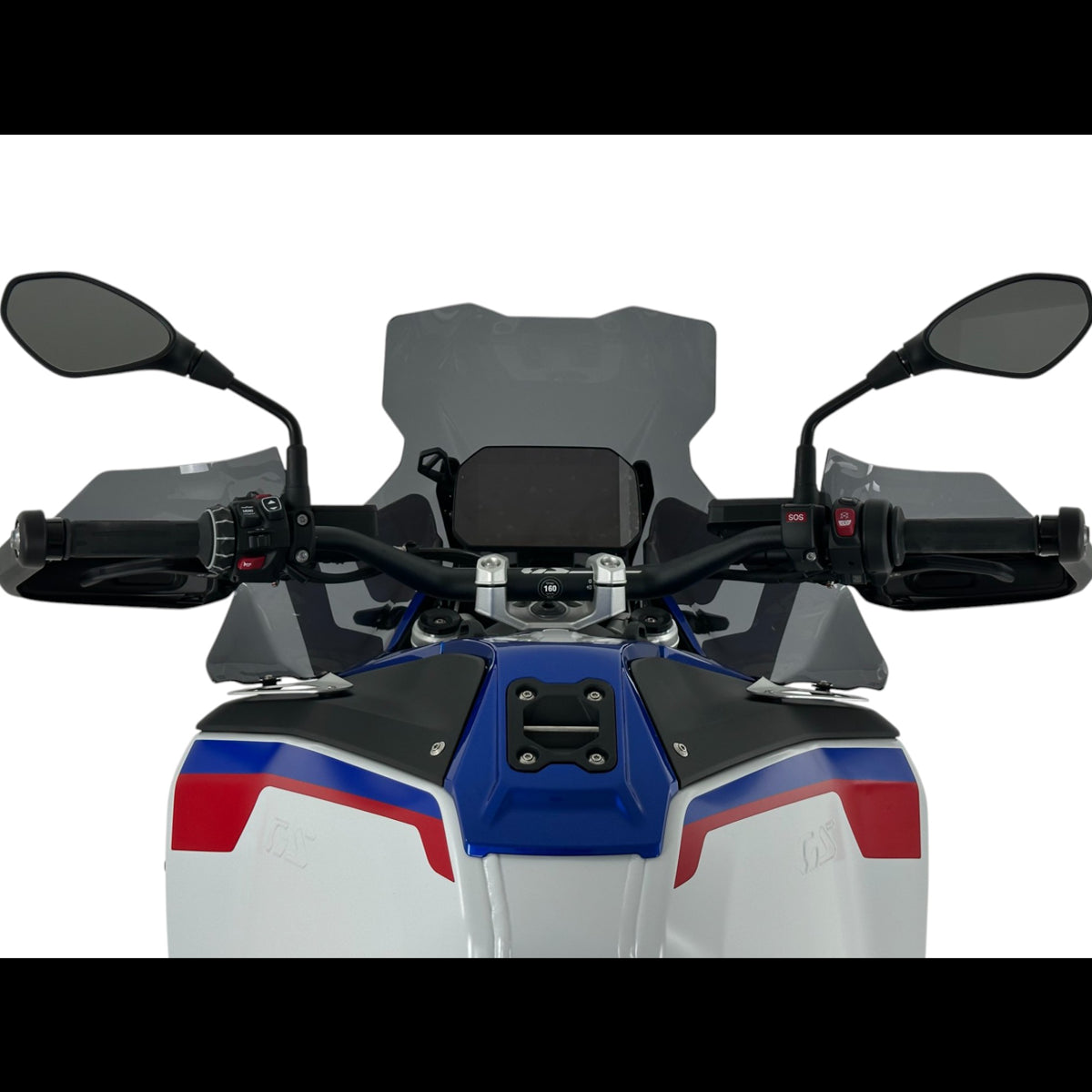 ΖΕΛΑΤΙΝΑ WRS BMW R 1300 GS Adventure 23-24 (with Radar) TOURING PLUS DARK SMOKED