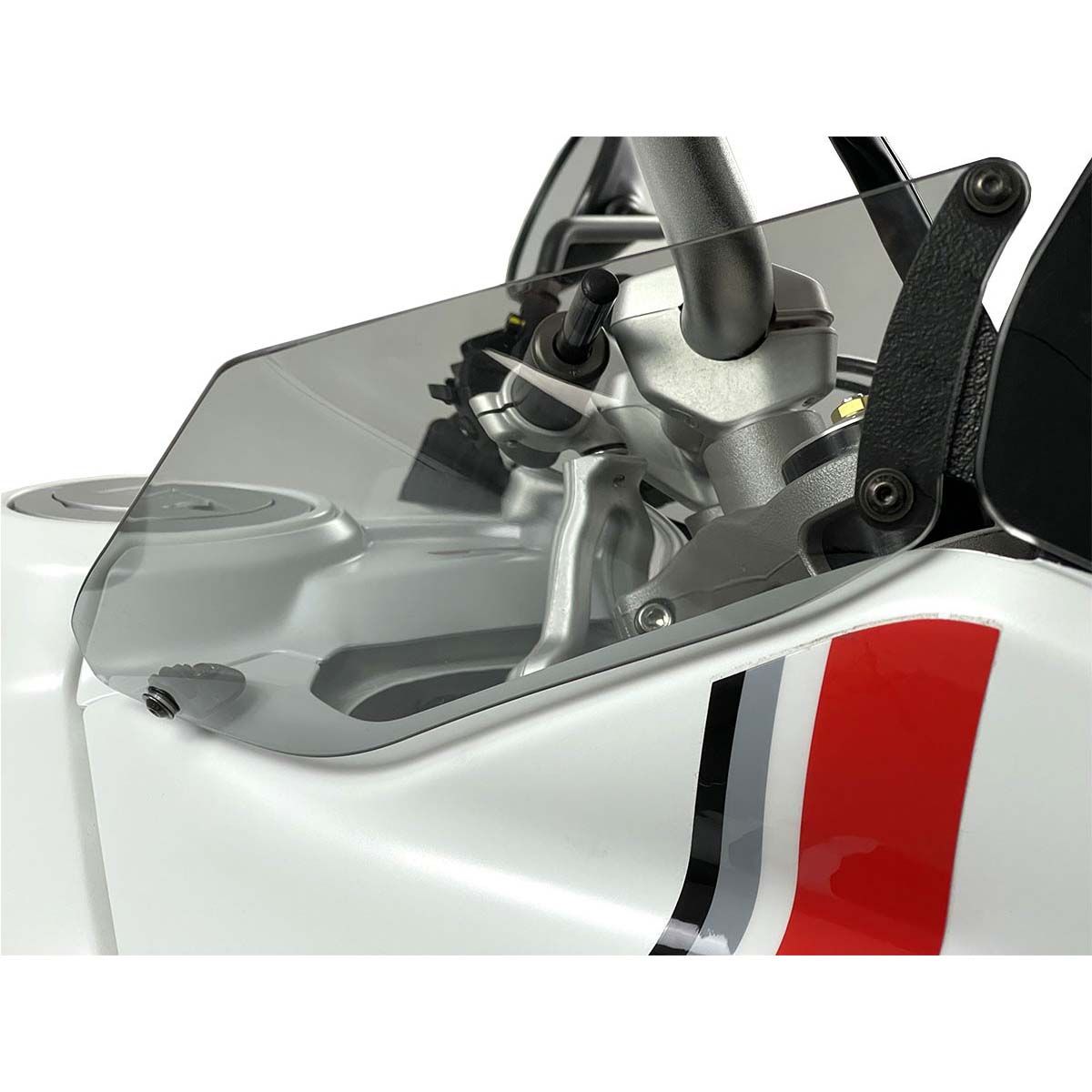 ΖΕΛΑΤΙΝΑ WRS Ducati Desert X 22-23 PAIR SIDE DEFLECTORS SMOKED