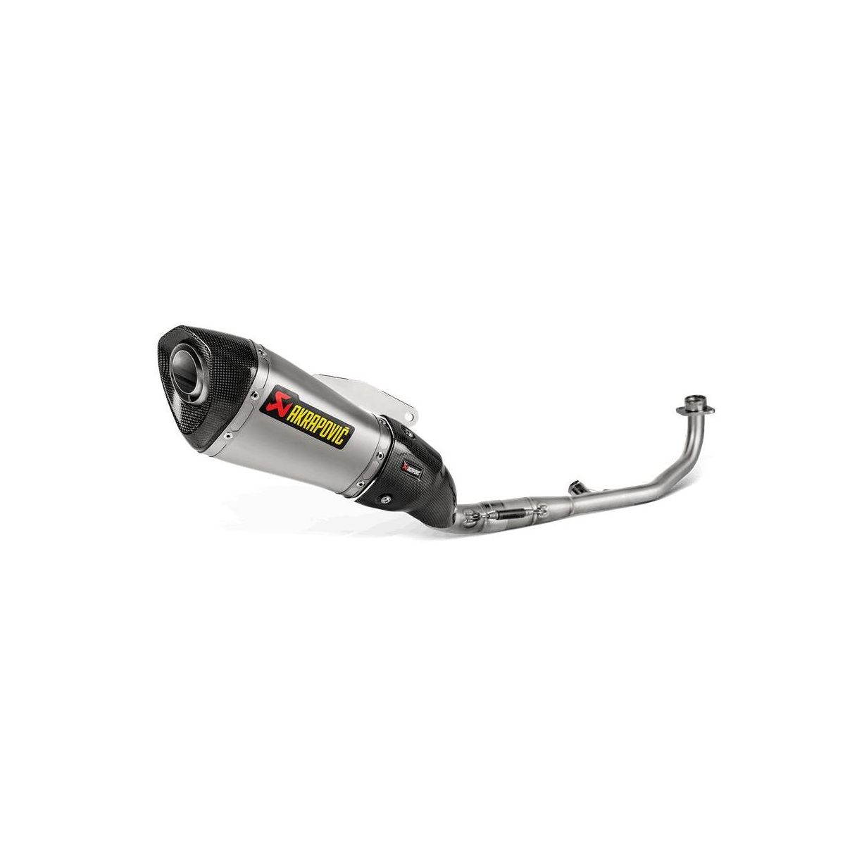 AKRAPOVIC ΕΞΑΤΜΙΣΗ HONDA MSX 125 / Grom 125 16-20 RACING OPEN