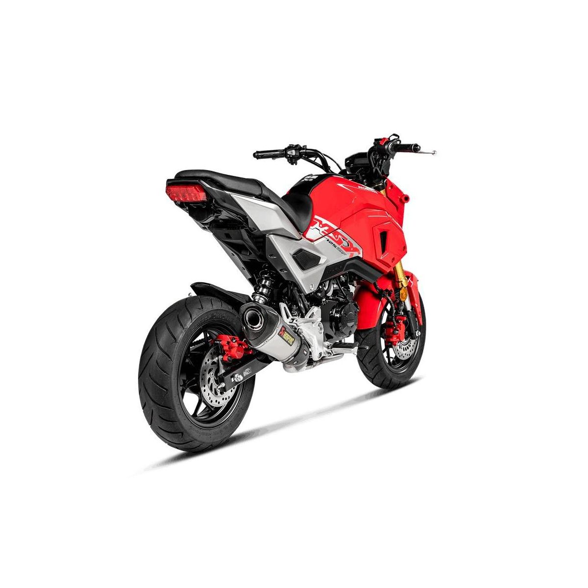 AKRAPOVIC ΕΞΑΤΜΙΣΗ HONDA MSX 125 / Grom 125 16-20 RACING OPEN
