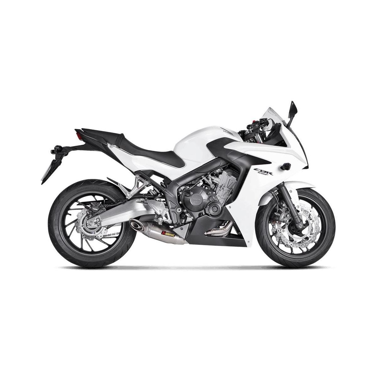 AKRAPOVIC ΕΞΑΤΜΙΣΗ HONDA CB 650 F 14-25 / CBR 650 F 19-25 RACING OPEN