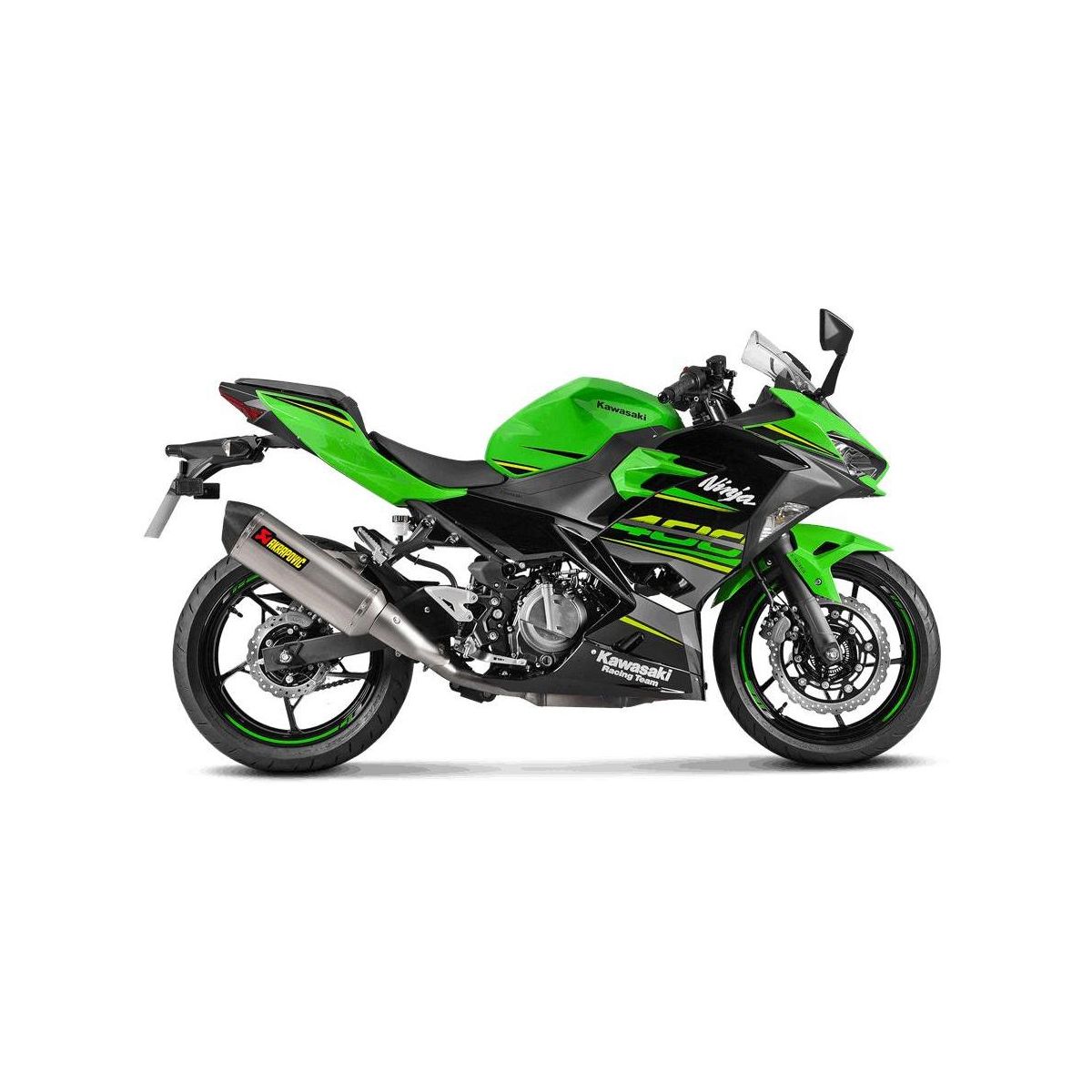 AKRAPOVIC ΕΞΑΤΜΙΣΗ KAWASAKI Ninja 250 18-19 / Ninja 400 18-20 / Z 400 19-20