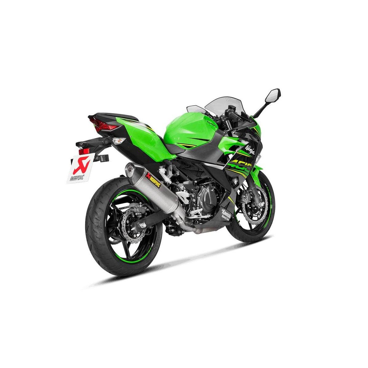 AKRAPOVIC ΕΞΑΤΜΙΣΗ KAWASAKI Ninja 250 18-19 / Ninja 400 18-20 / Z 400 19-20