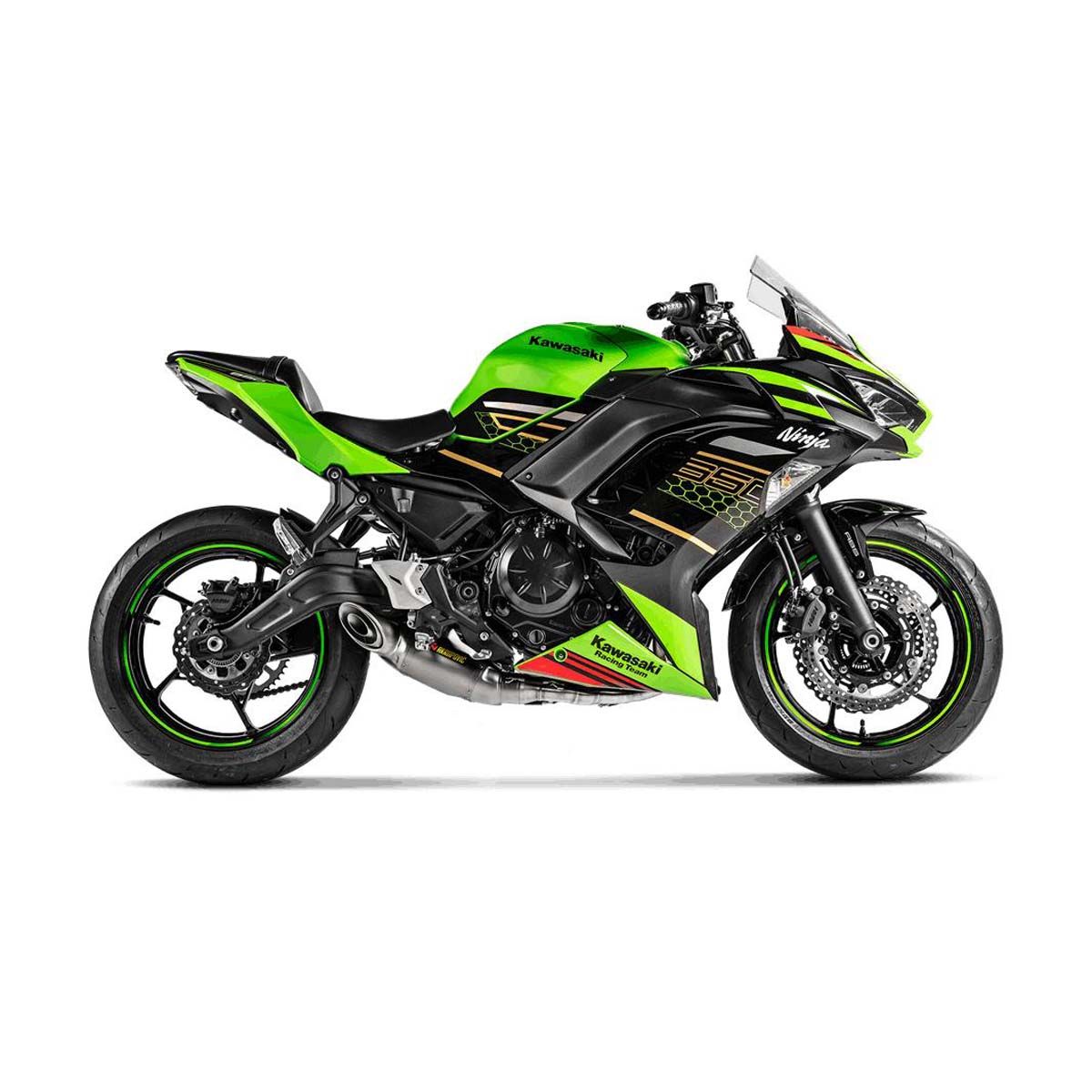 AKRAPOVIC ΕΞΑΤΜΙΣΗ KAWASAKI Ninja 650 17-25 / Z 650 21-25 RACING OPEN