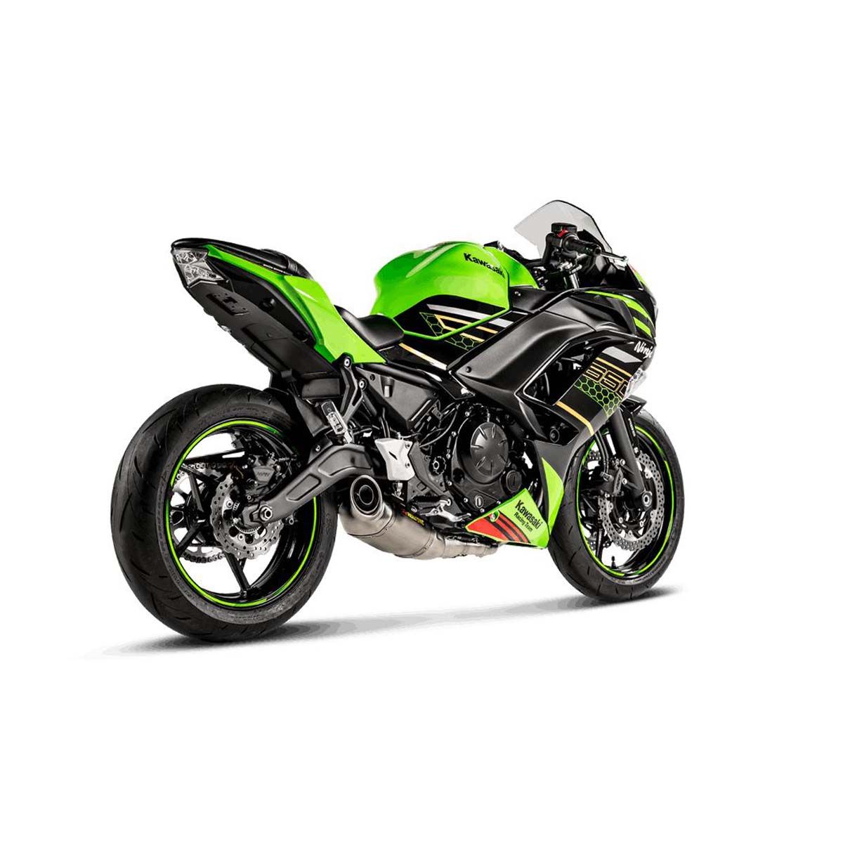 AKRAPOVIC ΕΞΑΤΜΙΣΗ KAWASAKI Ninja 650 17-25 / Z 650 21-25 RACING OPEN