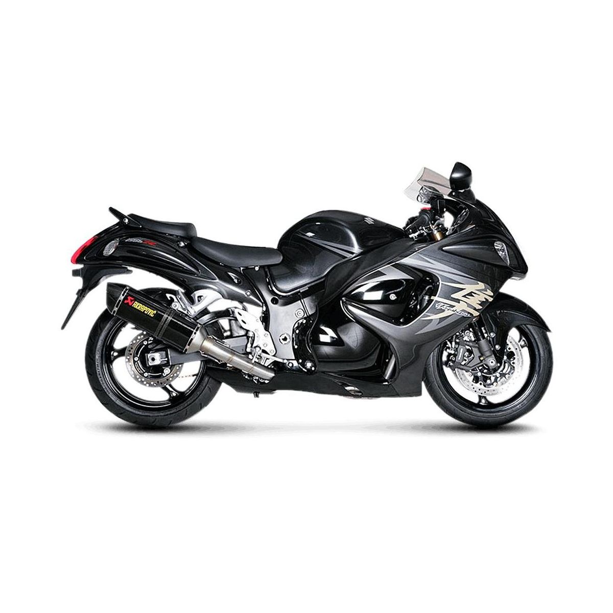 AKRAPOVIC ΕΞΑΤΜΙΣΗ SUZUKI GSXR 1300 Hayabusa 08-17 RACING OPEN