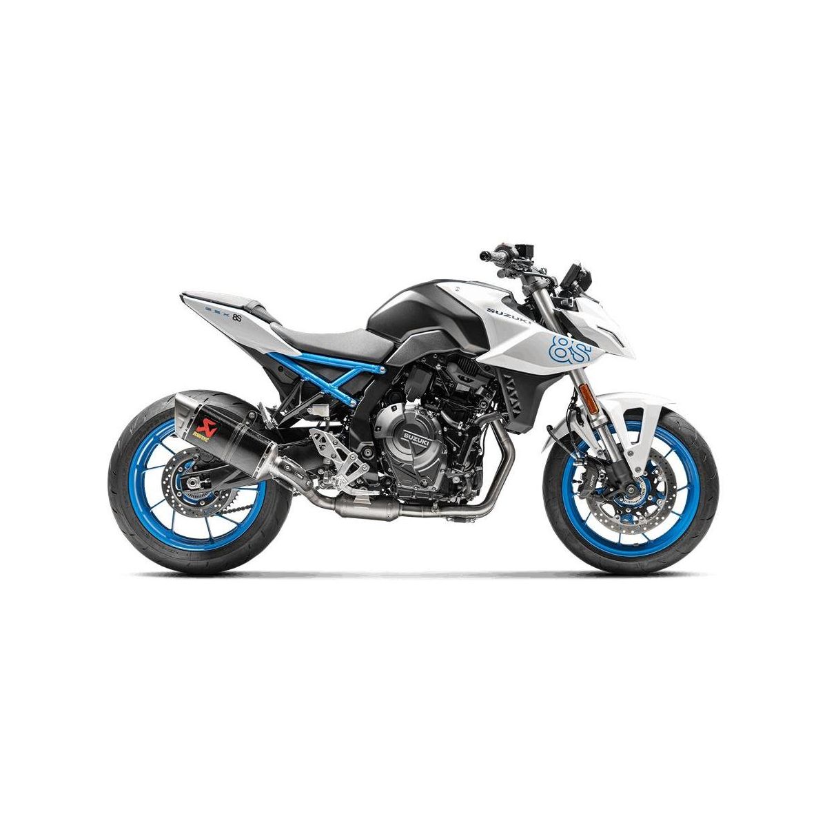 AKRAPOVIC ΕΞΑΤΜΙΣΗ SUZUKI GSX-8S / GSX-8R 2025 OPEN