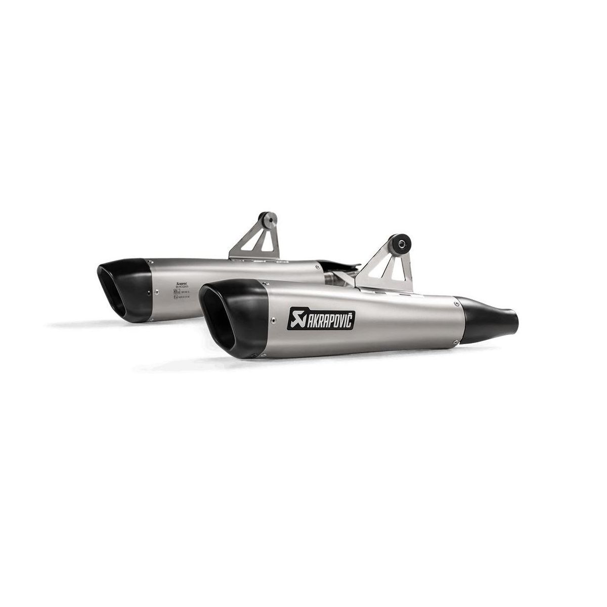 AKRAPOVIC ΕΞΑΤΜΙΣΗ TRIUMPH Boneville T100 17-20 / Boneville T120 16-20 STREET LEGAL