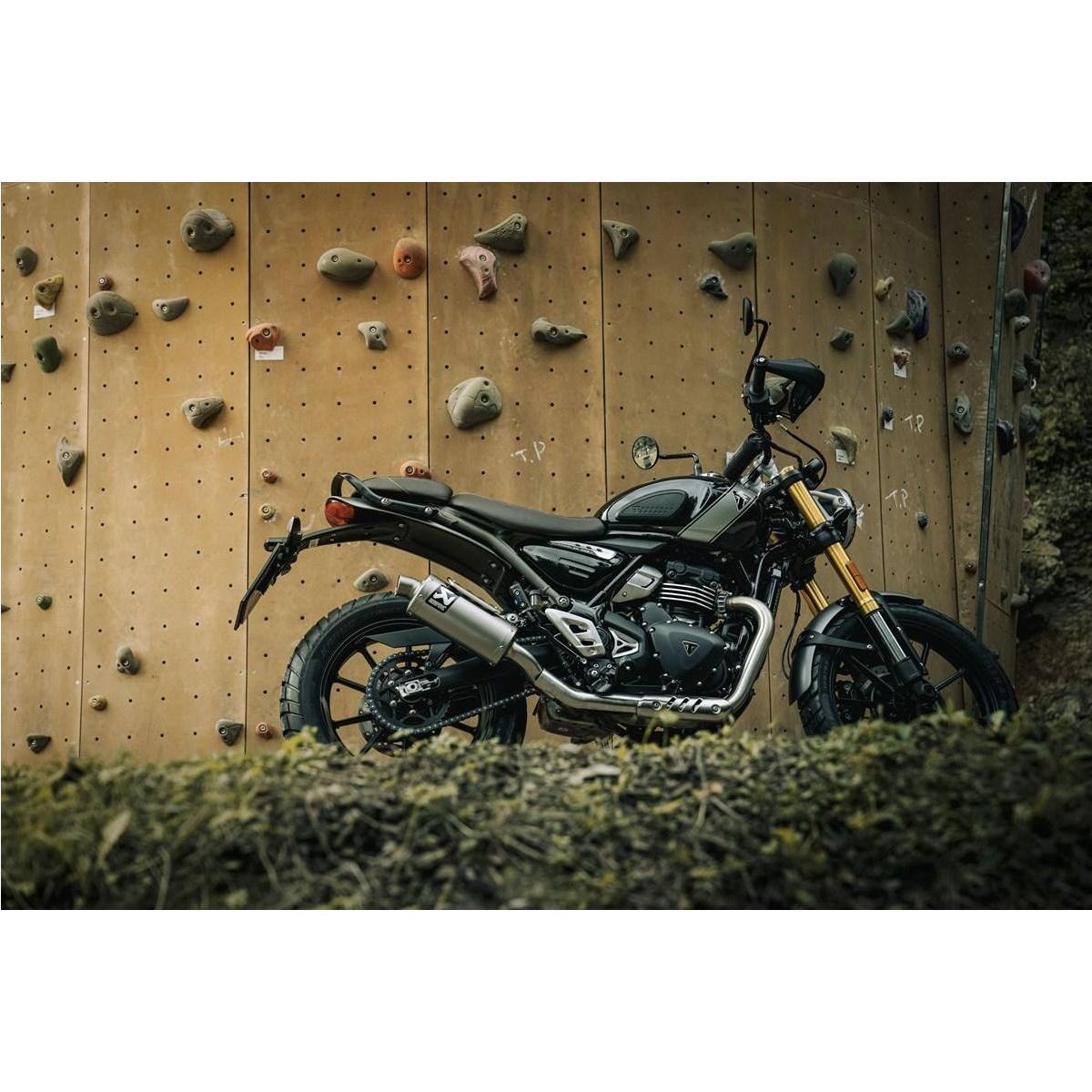 AKRAPOVIC ΕΞΑΤΜΙΣΗ TRIUMPH Scrambler 400 X / Speed 400 23-24 OPEN