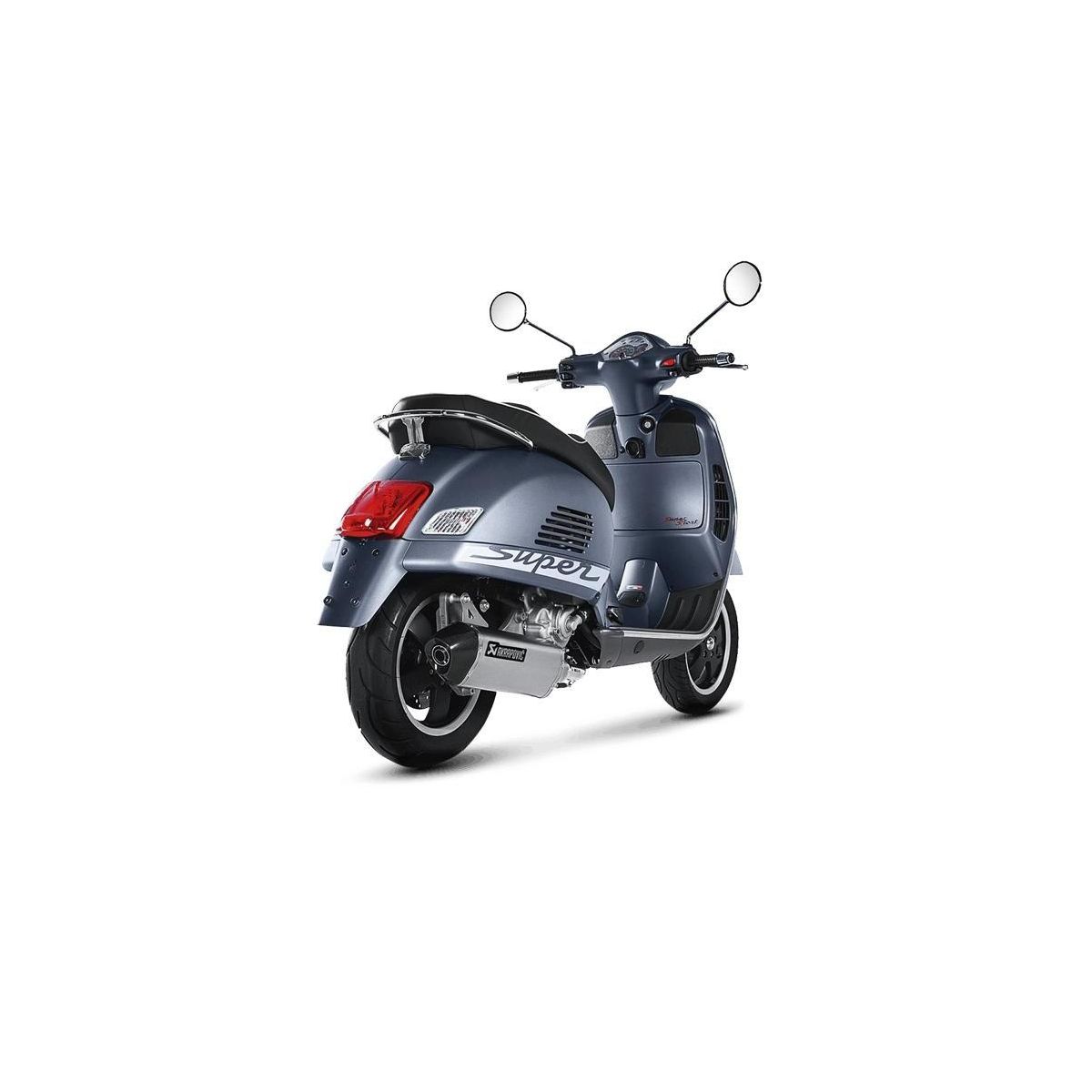 AKRAPOVIC ΕΞΑΤΜΙΣΗ VESPA GTV 250 06-13 / GTV 300 10-17 / GTS 125 ie super 09-16 / GTS 250 05-13 / GTS 300 08-19