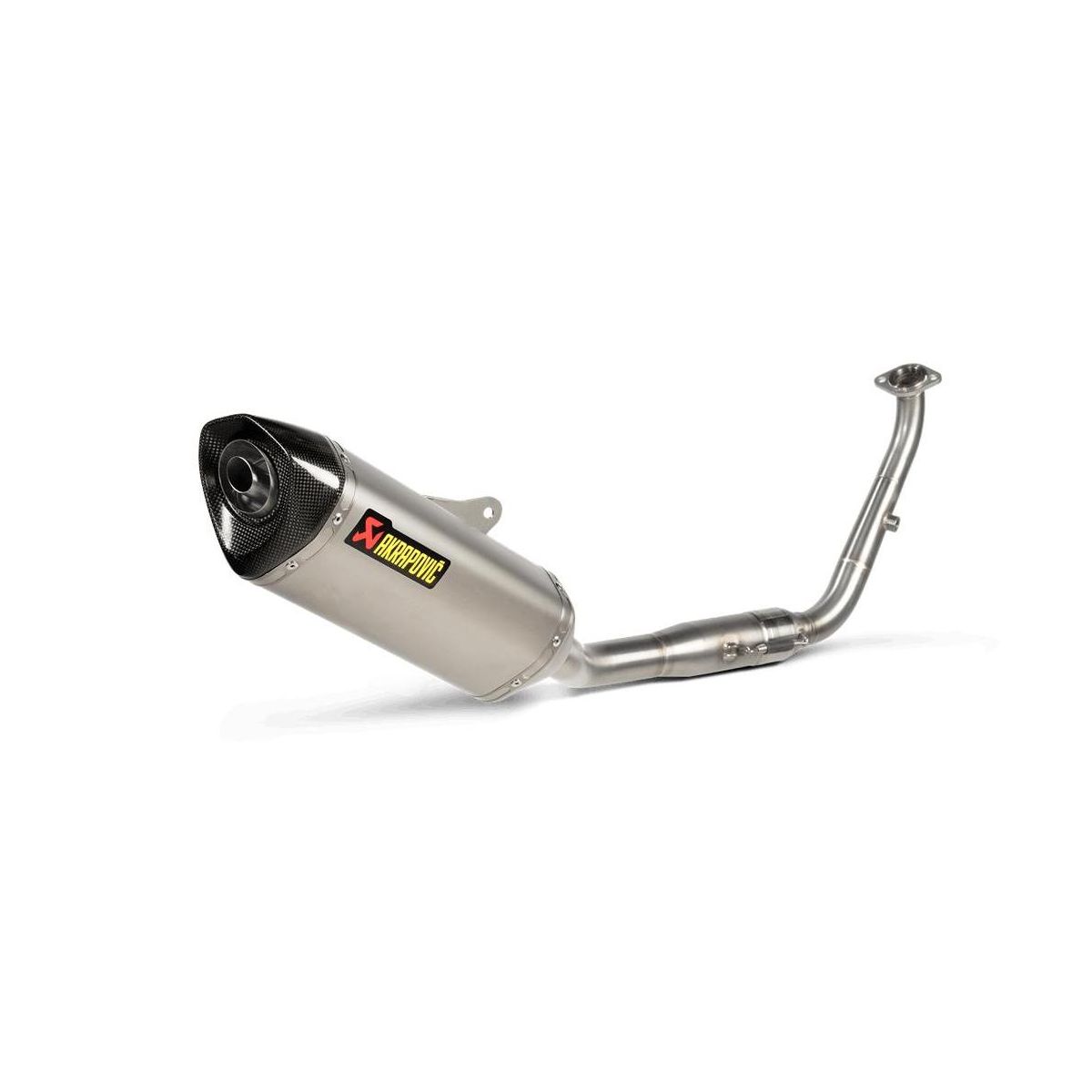 AKRAPOVIC ΕΞΑΤΜΙΣΗ YAMAHA YZF 125R 21-25 / ΜΤ-125 21-25 / YZF R25 21-25 RACING STREET LEGAL