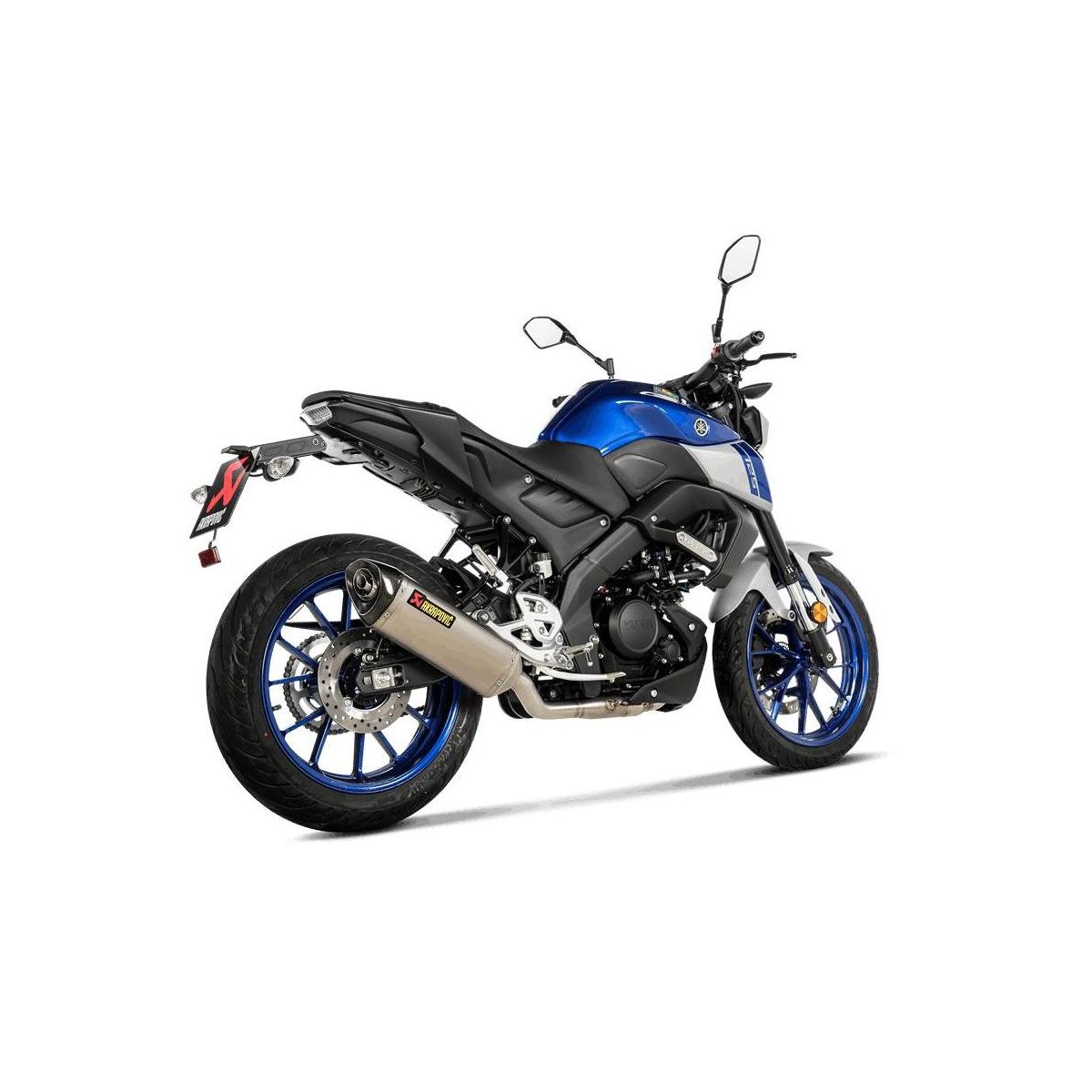 AKRAPOVIC ΕΞΑΤΜΙΣΗ YAMAHA YZF 125R 21-25 / ΜΤ-125 21-25 / YZF R25 21-25 RACING STREET LEGAL
