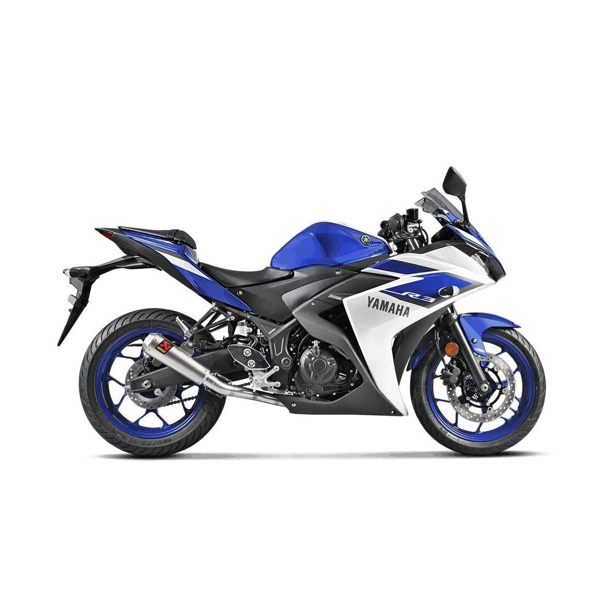 AKRAPOVIC ΕΞΑΤΜΙΣΗ YAMAHA MT-03 16-20 / YZF R3 15-20 / YZF R25 14-20 RACING