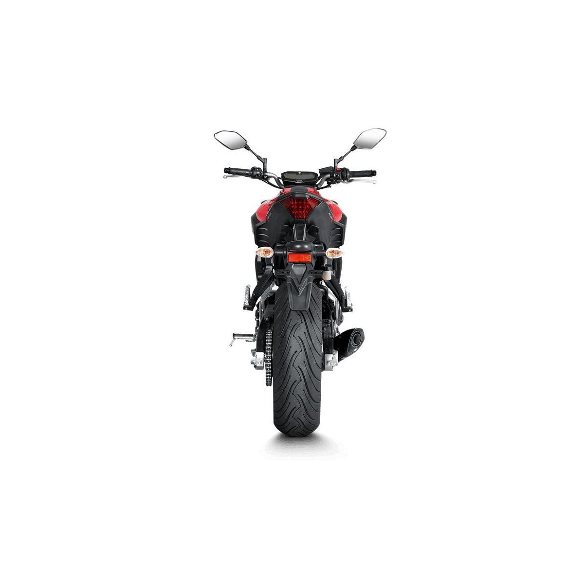 AKRAPOVIC ΕΞΑΤΜΙΣΗ YAMAHA MT-07 14-24 / FZ-07 14-24 / Tracer 700 GT 16-24 / XSR 700 16-24 OPEN