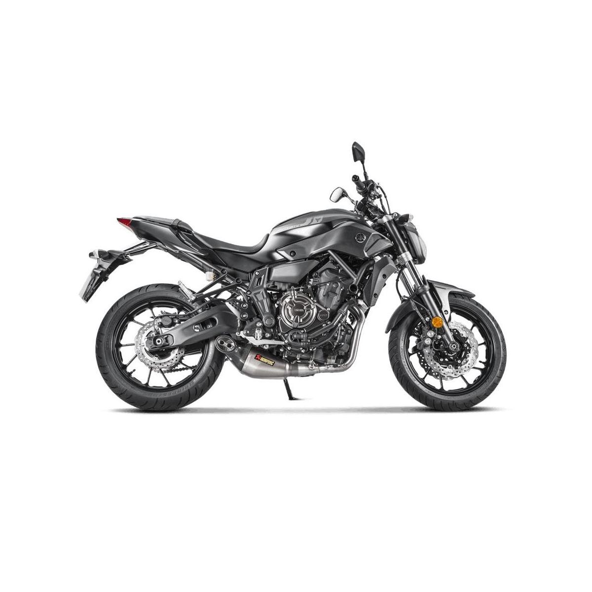 AKRAPOVIC ΕΞΑΤΜΙΣΗ YAMAHA MT-07 14-20 / FZ-07 14-20 / Tracer 700 16-19 / XSR 700 16-20 RACING STREET LEGAL