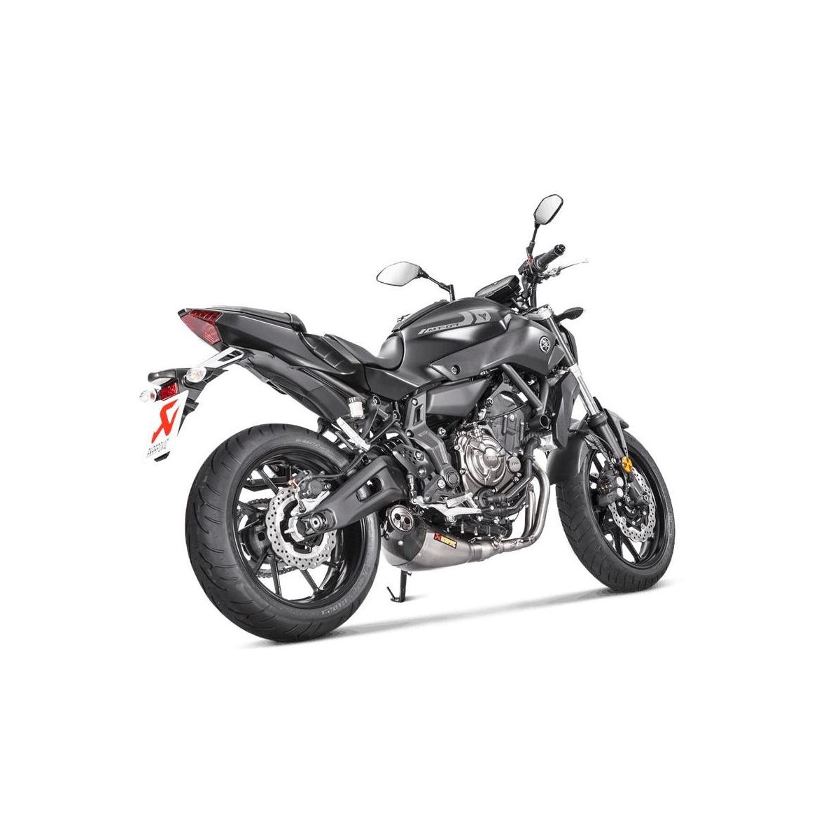 AKRAPOVIC ΕΞΑΤΜΙΣΗ YAMAHA MT-07 14-20 / FZ-07 14-20 / Tracer 700 16-19 / XSR 700 16-20 RACING STREET LEGAL