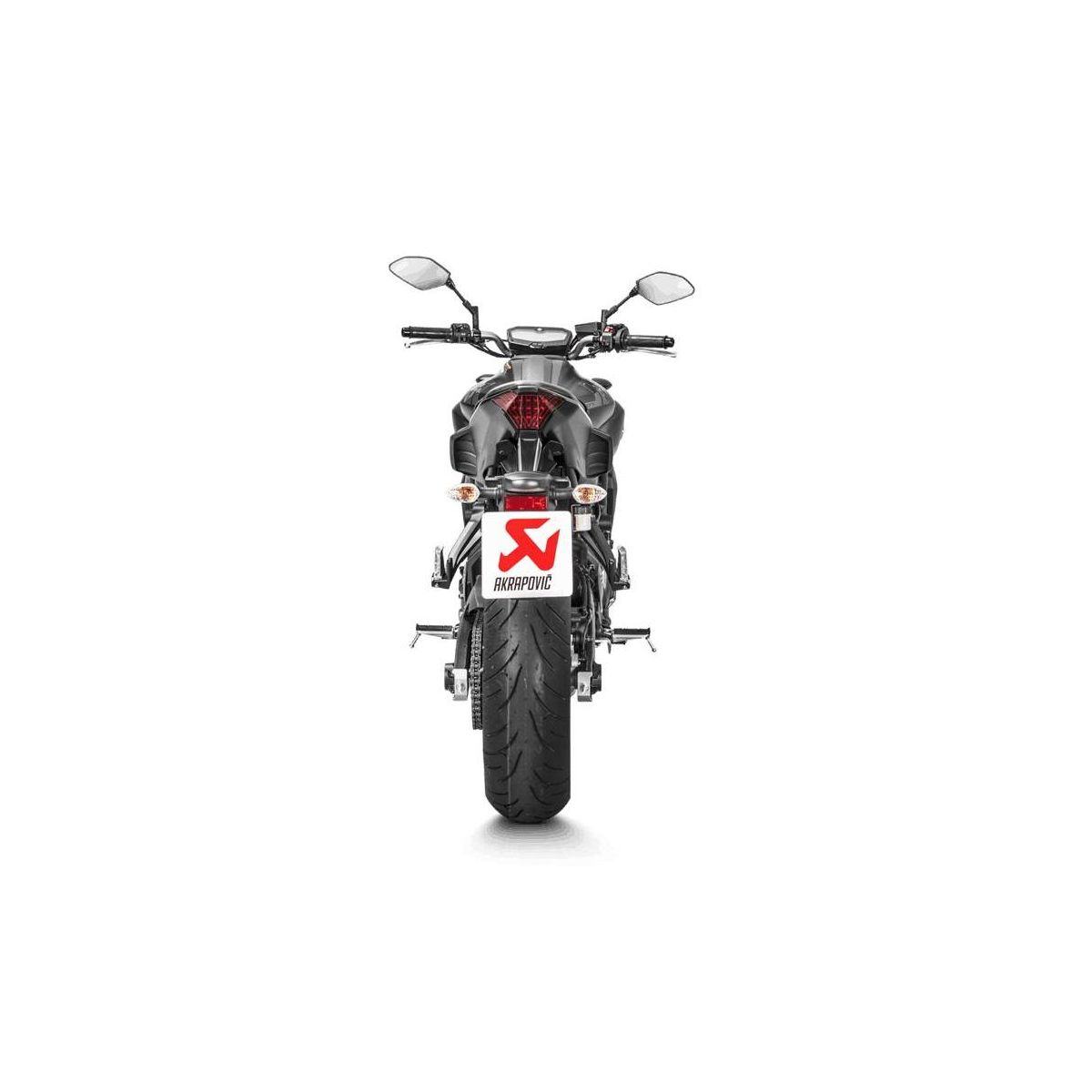 AKRAPOVIC ΕΞΑΤΜΙΣΗ YAMAHA MT-07 14-20 / FZ-07 14-20 / Tracer 700 16-19 / XSR 700 16-20 RACING STREET LEGAL