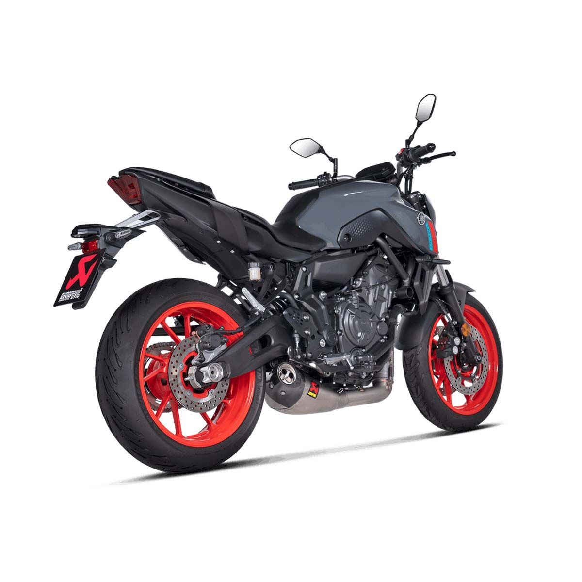 AKRAPOVIC ΕΞΑΤΜΙΣΗ YAMAHA MT-07 21-24 / FZ-07 21-24 / Tracer 7 GT 20-24 / XSR 700 21-24 / Xtribute 21-24 RACING STREET LEGAL
