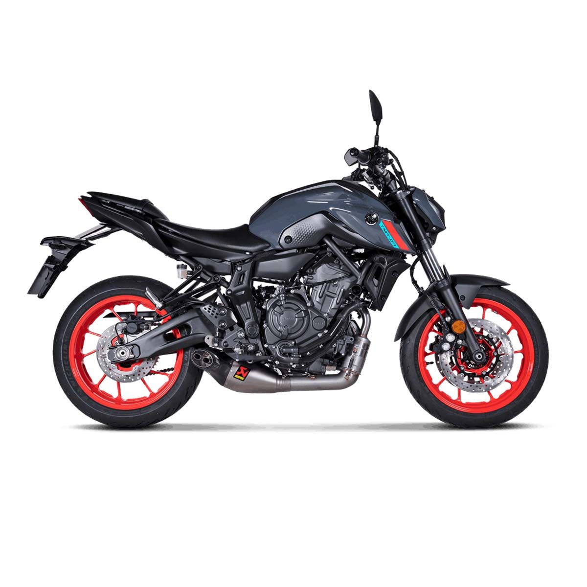AKRAPOVIC ΕΞΑΤΜΙΣΗ YAMAHA MT-07 21-24 / FZ-07 21-24 / Tracer 7 GT 20-24 / XSR 700 21-24 / Xtribute 21-24 RACING STREET LEGAL