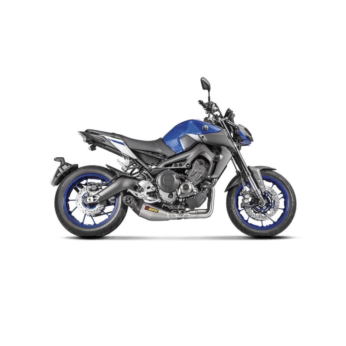AKRAPOVIC ΕΞΑΤΜΙΣΗ YAMAHA MT-09 14-20 / FZ-09 14-20 / Tracer 900 15-20 / FJ-09 15-20 / XSR 900 16-20 RACING STREET LEGAL