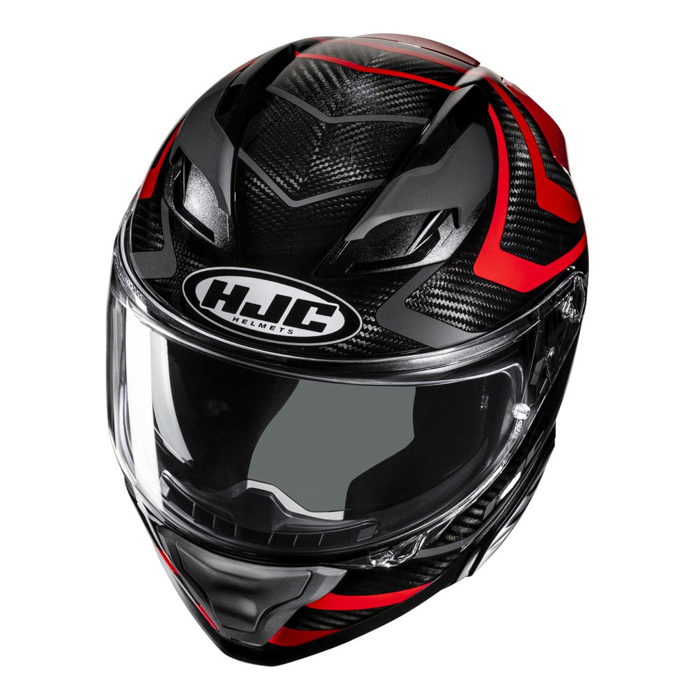 HJC F71 CARBON NEVIO MC1 ΚΡΑΝΟΣ FULL FACE BLACK RED