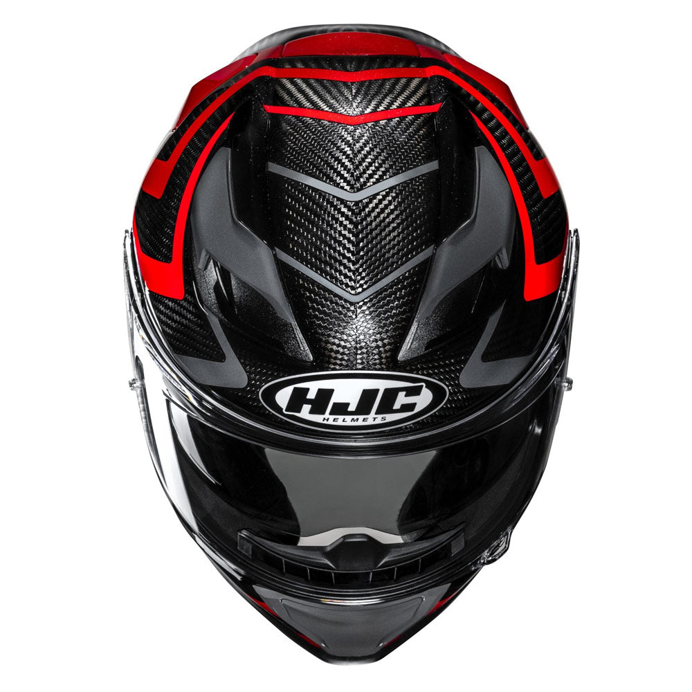 HJC F71 CARBON NEVIO MC1 ΚΡΑΝΟΣ FULL FACE BLACK RED