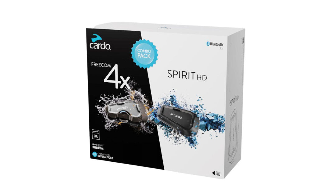 CARDO FREECOM 4X & SPIRIT HD ΣΕΤ ΕΝΔΟΕΠΙΚΟΙΝΩΝΙΑΣ