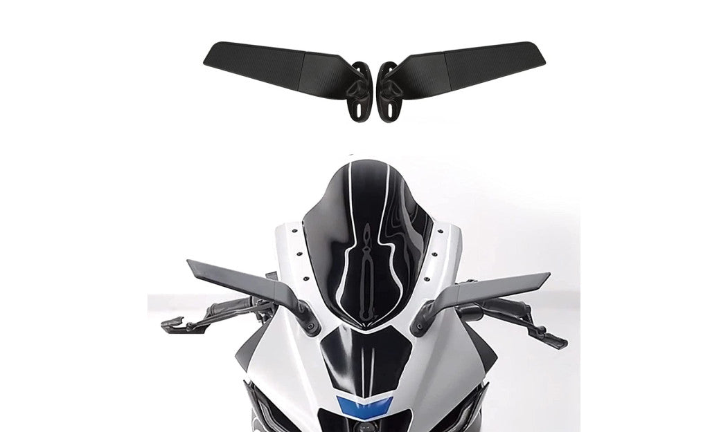 ΣΕΤ ΚΑΘΡΕΠΤΕΣ FAIRING ΟΠΙΣΘΟΠΟΡΕΙΑΣ ΑΛΟΥΜΙΝΙΟΥ UNIVERSAL 2 ΤΕΜ