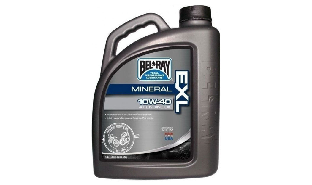 ΛΙΠΑΝΤΙΚΟ BEL-RAY 4T ΟΡΥΚΤΕΛΑΙΟ EXL MINERAL 10W40 99090 4L