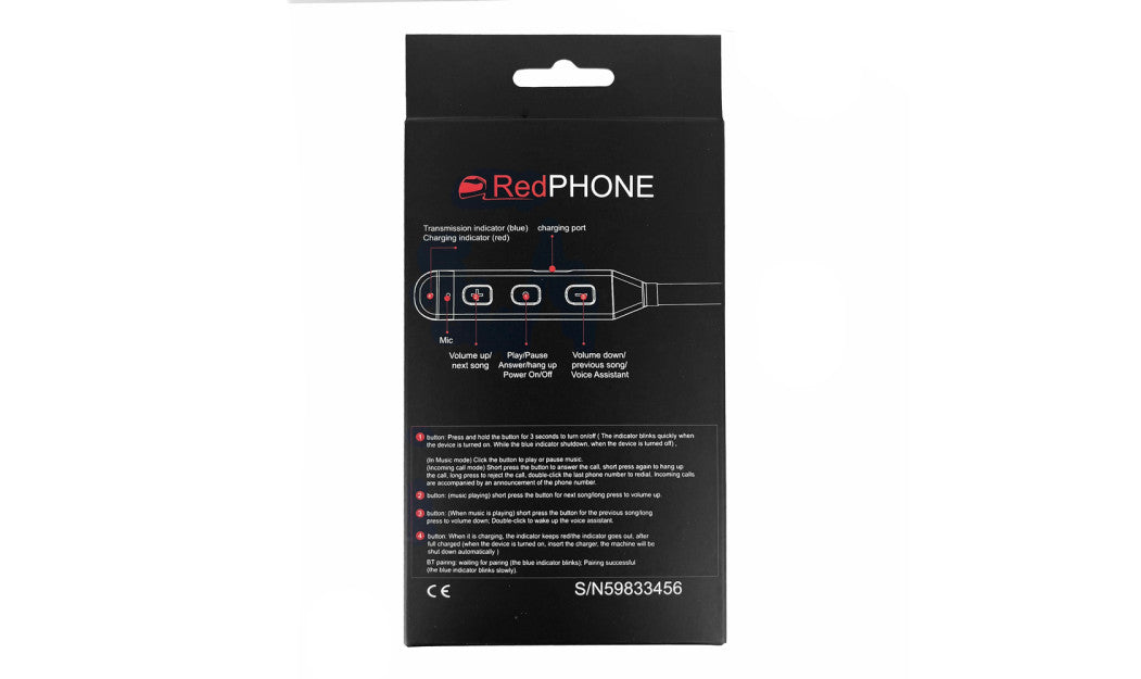 RED_PHONE RP200 ΑΣΥΡΜΑΤΟ BLUETOOTH ΓΙΑ ΤΟ ΚΡΑΝΟΣ