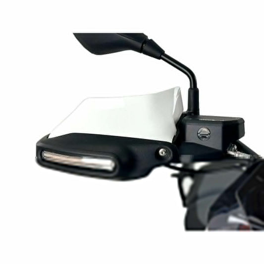 WRS ΠΡΟΣΤΑΤΕΥΤΙΚΗ ΖΕΛΑΤΙΝΑ ΜΑΝΕΤΑΣ BMW R 1300 GS / Adventure 23-25 HANDGUARDS EXTENSION ΛΕΥΚΟ