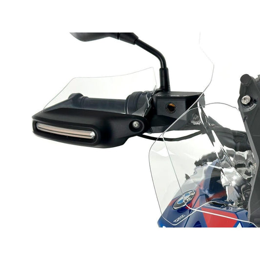 WRS ΠΡΟΣΤΑΤΕΥΤΙΚΗ ΖΕΛΑΤΙΝΑ ΜΑΝΕΤΑΣ BMW R 1300 GS / Adventure 23-25 HANDGUARDS EXTENSION ΔΙΑΦΑΝΟ