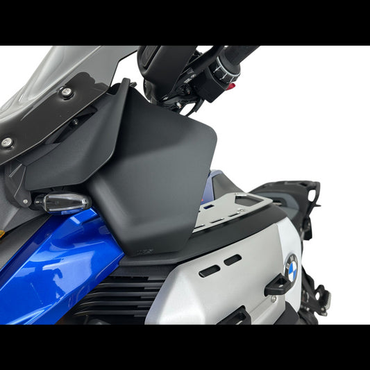 WRS ΖΕΛΑΤΙΝΑ ΠΛΑΙΝΗ BMW R 1300 GS / Adventure 23-24 PAIR SIDE DEFLECTORS MATT BLACK