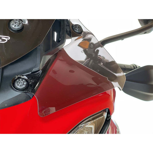 ΖΕΛΑΤΙΝΑ WRS Ducati Multistrada V4 / S / S Sport / Pikes Peak 20-23 PAIR SIDE DEFLECTORS SMOKED