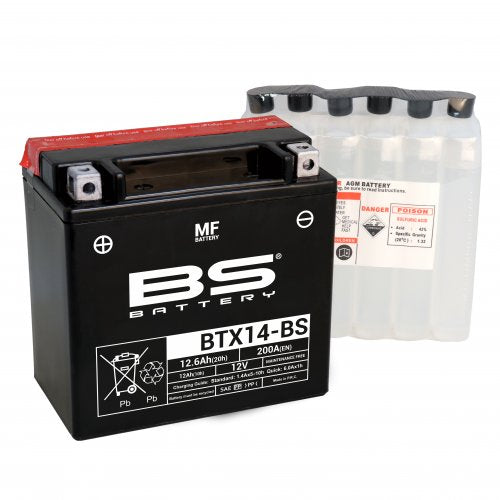 BS BATTERY BTX14-BS ΜΠΑΤΑΡΙA