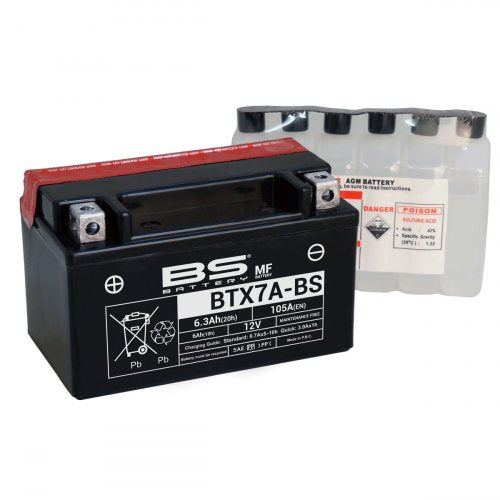 BS BATTERY BTX7A-BS ΜΠΑΤΑΡΙA