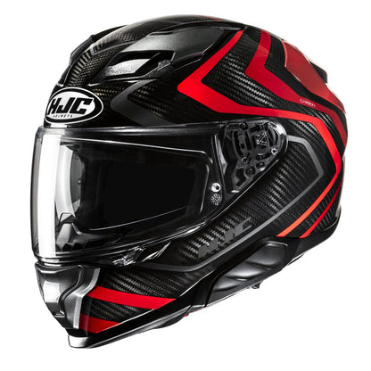 HJC F71 CARBON NEVIO MC1 ΚΡΑΝΟΣ FULL FACE BLACK RED