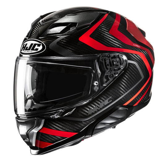 HJC F71 CARBON NEVIO MC1 ΚΡΑΝΟΣ FULL FACE BLACK RED