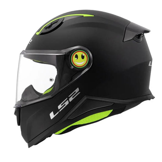 LS2 FF812 KID ΠΑΙΔΙΚΟ ΚΡΑΝΟΣ ΜΗΧΑΝΗΣ FULL FACE BLACK
