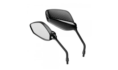 LAMPA SPLINTER ΚΑΘΡΕΠΤΕΣ MOTO M10x1,25 - 2 ΤΕΜ. ΜΑΥΡΟ/ CARBON ΧΡΩΜΑ